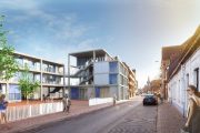 render van project Heilig hart college waregem door ROBUUST architectuur en onderzoek