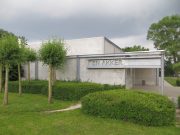 bestaand gebouw den akker waar ROBUUST een nieuw jeugdlokaal rond bouwt